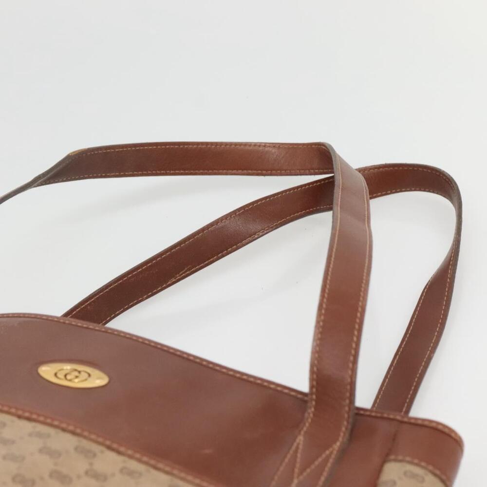 GUCCI Micro GG Supreme Tote Bag Pvc Beige Gold 002 37 002 37 - Picture 8 of 13